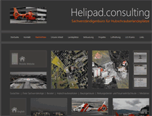 Tablet Screenshot of helipad-consulting.com